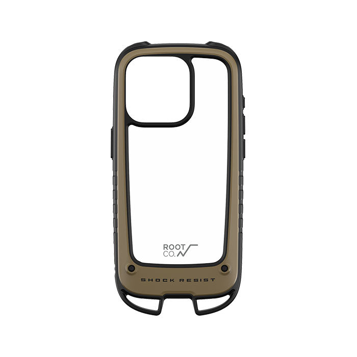 [iPhone 15/15 Pro専用]ROOT CO. GRAVITY Shock Resist Case +Hold.