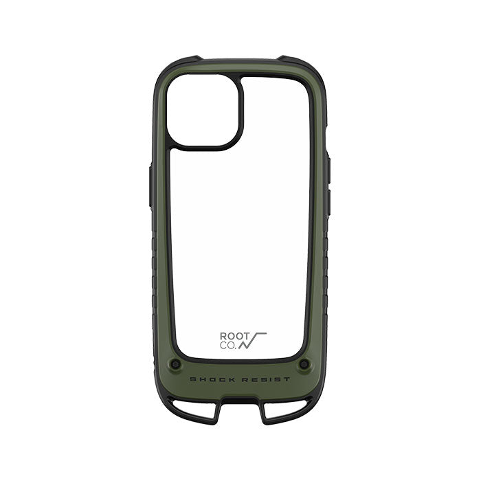 [iPhone 15/15 Pro専用]ROOT CO. GRAVITY Shock Resist Case +Hold.