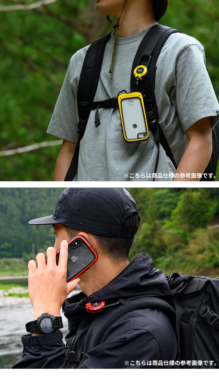 [iPhone 15/15 Pro専用]ROOT CO. GRAVITY Shock Resist Case +Hold.