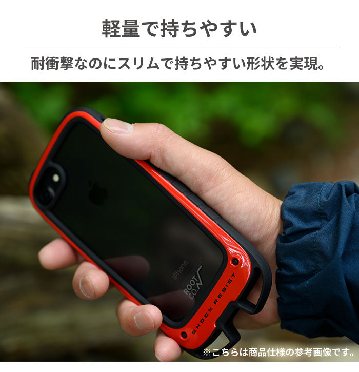 [iPhone 15/15 Pro専用]ROOT CO. GRAVITY Shock Resist Case +Hold.