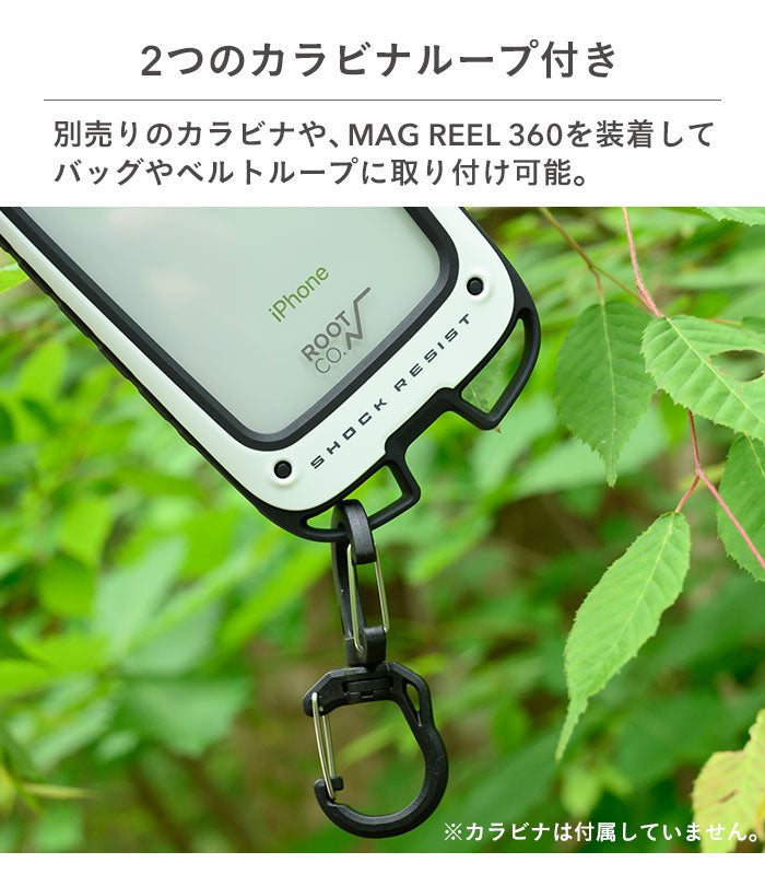 [iPhone 14/14 Pro/13 mini/13 Pro/12 mini/8/7/SE(第2/第3世代)専用]ROOT CO. Gravity Shock Resist Case +Hold.｜スマホケース・スマホカバー・iPhoneケース通販のHamee