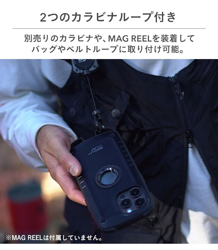 [iPhone 15 Pro Max専用]ROOT CO. GRAVITY Shock Resist Case Rugged.