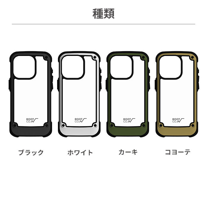 [iPhone 15 Pro Max専用]ROOT CO. GRAVITY Shock Resist Tough & Basic Case.