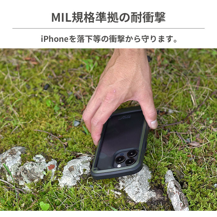[iPhone 15 Pro Max専用]ROOT CO. GRAVITY Shock Resist Tough & Basic Case.