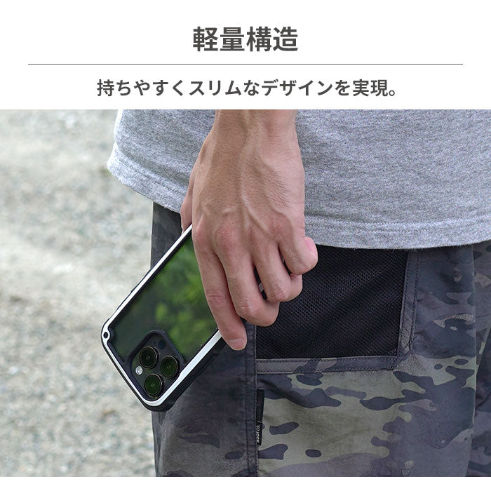[iPhone 15 Pro Max専用]ROOT CO. GRAVITY Shock Resist Tough & Basic Case.