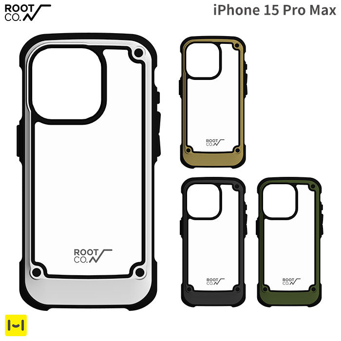 [iPhone 15 Pro Max専用]ROOT CO. GRAVITY Shock Resist Tough & Basic Case.
