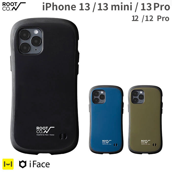 [iPhone 13/13 mini/13 Pro/12/12 Pro専用]ROOT CO. GRAVITY Shock Resist Case. /ROOT CO. × iFace Model【ルート 耐衝撃 マットカラー メンズ アウトドア レジャー かっこいい】【正規通販】