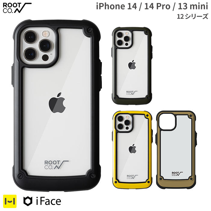 【iPhone 14/14 Pro/13 mini/12/12 mini/12 Pro専用】ROOT CO. GRAVITY Shock Resist Tough & Basic Case iPhoneケース