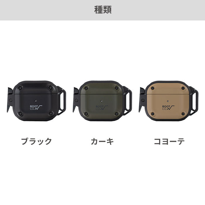 AirPods(第3世代)/AirPods Pro(第1/第2世代)専用]ROOT CO. GRAVITY
