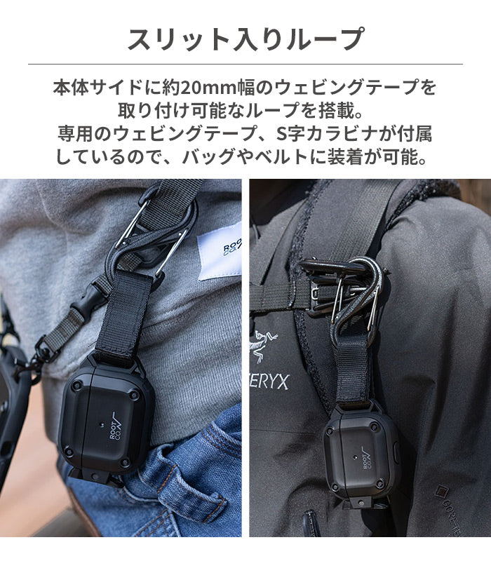 AirPods(第3世代)/AirPods Pro(第1/第2世代)専用]ROOT CO. GRAVITY