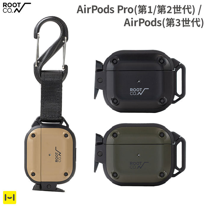 AirPods(第3世代)/AirPods Pro(第1/第2世代)専用]ROOT CO