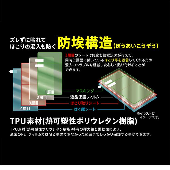[Xperia5専用]衝撃吸収液晶保護フィルムTPUフルカバー｜スマホケース・スマホカバー・iPhoneケース通販のHamee