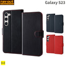 [Galaxy S23専用]ray-out レイ・アウト 手帳型ケース シンプル マグネット