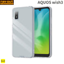 [AQUOS wish3専用]ray-out レイ・アウト ハイブリッドケース(クリア)