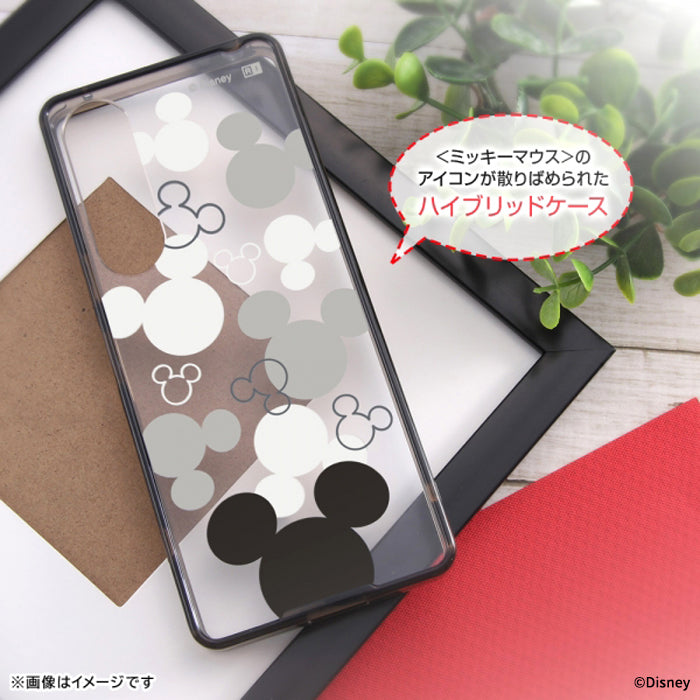 [Xperia 1 V専用]ray-out レイ・アウト ディズニー ハイブリッドケース(ミッキーマウス)