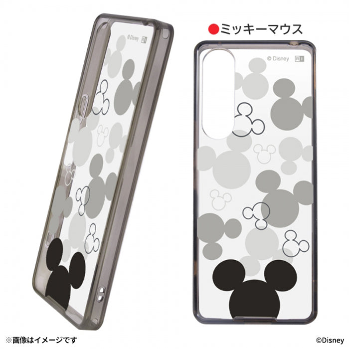 [Xperia 1 V専用]ray-out レイ・アウト ディズニー ハイブリッドケース(ミッキーマウス)