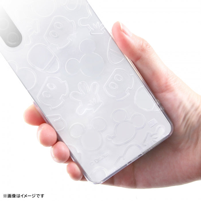 [Xperia 10 V専用]]ray-out レイ・アウト ディズニー TPUソフトケース(キラキラ/ミッキー)