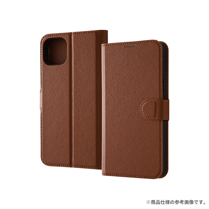 [iPhone 15 Plus専用]ray-out レイ・アウト 手帳型ケース シンプル マグネット
