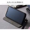 [iPhone11Pro iPhoneケース]simplism[FlipNoteSmart]耐衝撃フリップノート iPhoneケーススマートON/OFF(シュリンクブラック)｜スマホケース・スマホカバー・iPhoneケース通販のHamee