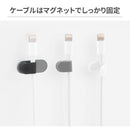 BlueloungeケーブルアクセサリーMagDropマグドロップ（ブラック/グレー/ホワイト）｜スマホケース・スマホカバー・iPhoneケース通販のHamee