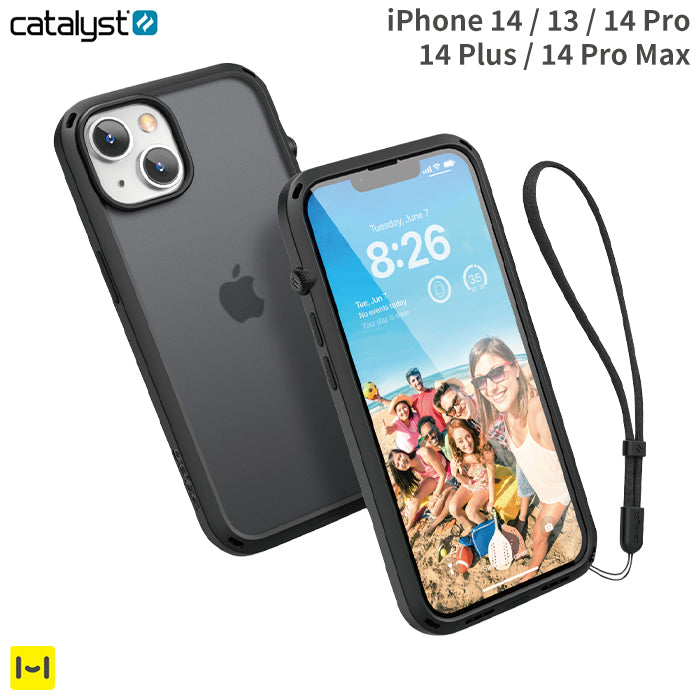 [iPhone 14/13/14 Pro/14 Plus/14 Pro Max専用]catalyst カタリスト 衝撃吸収ケース Influenceシリーズ