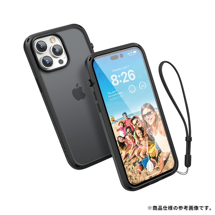 iPhone 14/13/14 Pro/14 Plus/14 Pro Max専用]catalyst カタリスト 衝撃吸収ケース Influ