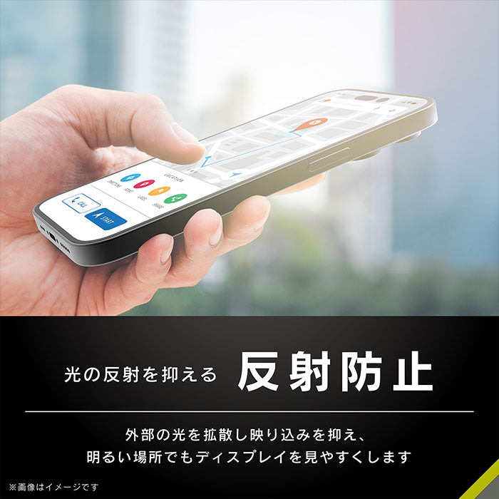 [iPhone 15/14 Pro専用]Simplism シンプリズム 衝撃吸収 画面保護フィルム(反射防止)