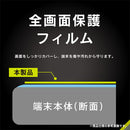 [iPhone 15/14 Pro専用]Simplism シンプリズム 衝撃吸収&ブルーライト低減 画面保護フィルム(反射防止)