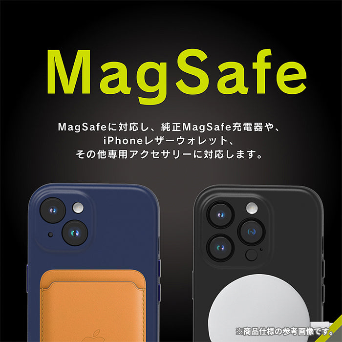 iPhone 15専用]Simplism シンプリズム [NUNO]MagSafe対応 バックカバー