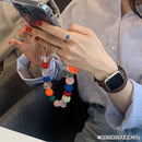 ARNO アルノ Beads ハンドストラップ(Colorful Smile)