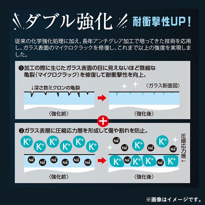 [iPhone11Pro/XS/X専用]クリスタルアーマーブルーライトカットラウンドエッジ加工抗菌・耐衝撃強化ガラス0.33mm｜スマホケース・スマホカバー・iPhoneケース通販のHamee
