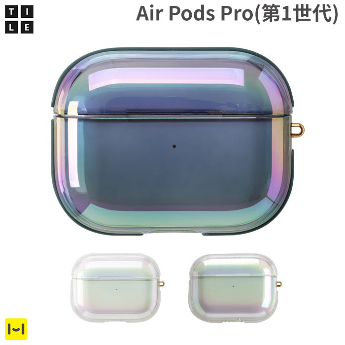 [AirPods Pro(第1世代)専用]EYLE AirPods Proケース TILE AURORA OVAL