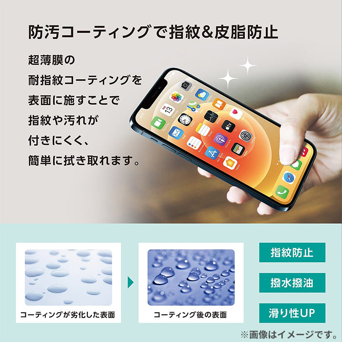 [iPhone 15専用]CRYSTAL ARMOR クリスタルアーマー PAPER THIN ゴリラガラス製 ラウンドエッジ 耐衝撃 強化ガラス 0.15mm