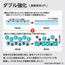 [iPhone 15専用]CRYSTAL ARMOR クリスタルアーマー ラウンドエッジ加工 耐衝撃 強化ガラス 0.33mm(Fusso同梱タイプ)