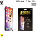 [iPhone 15 Pro Max専用]CRYSTAL ARMOR クリスタルアーマー PAPER THIN ゴリラガラス製 ラウンドエッジ 耐衝撃 強化ガラス 0.15mm