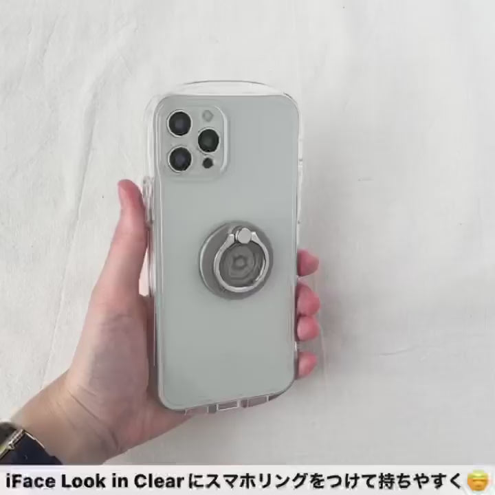 【正規通販】iFace Look in Clearケース(クリア)[iPhone 14/14 Pro