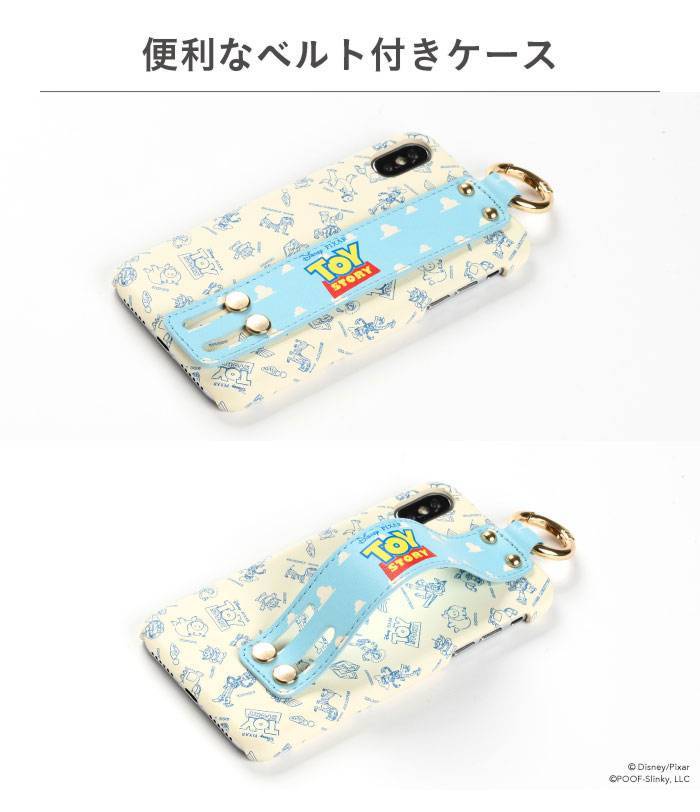 [iPhoneXS/X iPhoneケース]ディズニー/ピクサーキャラクターeastyバンド付きハード iPhoneケース｜スマホケース・スマホカバー・iPhoneケース通販のHamee