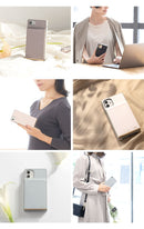 [iPhone11/8/7/6s/6/SE(第2世代)専用]salisty(サリスティ)キャッシュレス iPhoneケース【カード収納 耐衝撃 くすみ 韓国っぽ】｜スマホケース・スマホカバー・iPhoneケース通販のHamee