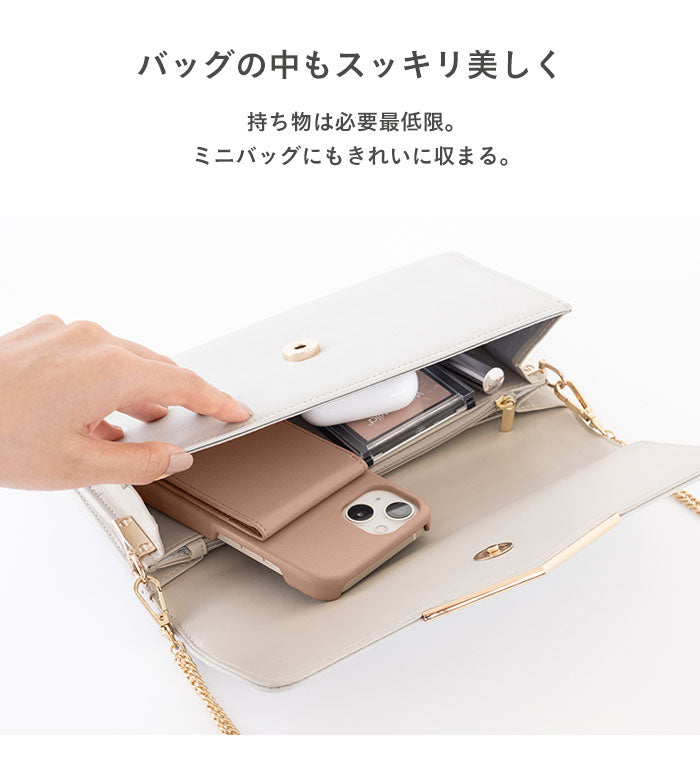 [iPhone 15/15 Pro/14/14 Pro/13/13 Pro/8/7/SE(第2/第3世代)専用]salisty(サリスティ)キャッシュレスケース slim