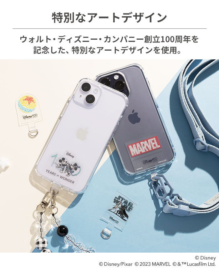 [各種スマートフォン対応]Premium Style ディズニー ストラップホルダー(Disney100)｜スマホケース・スマホカバー・iPhoneケース通販のHamee