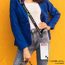 [各種スマートフォン対応]Premium Style ディズニー ストラップホルダー付きショルダーストラップ