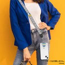 [各種スマートフォン対応]Premium Style ディズニー ストラップホルダー付きショルダーストラップ