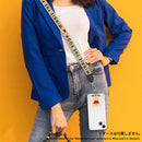 [各種スマートフォン対応]Premium Style ディズニー ストラップホルダー付きショルダーストラップ