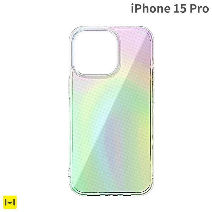 [iPhone 15 Pro専用]Premium Style TPUソフトケース(オーロラ)