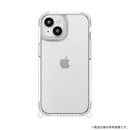 [iPhone 15/14専用]Premium Style カスタマイズストラップホール クリアタフケース