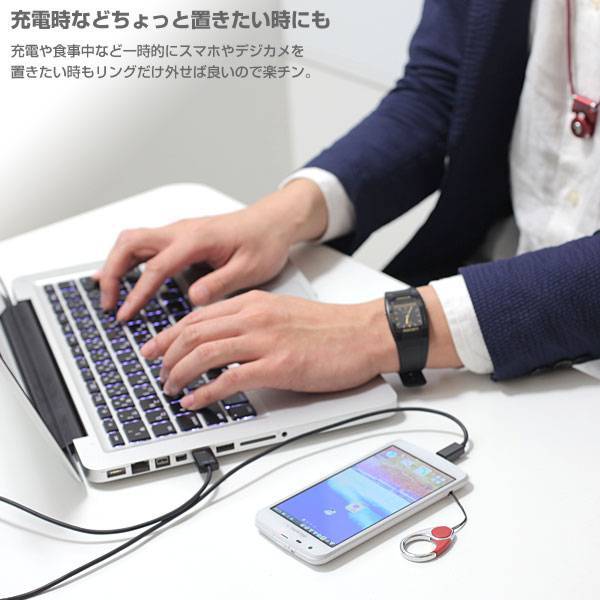 ♡*→ み。 HandLinker EXTRA】ハンドリンカーエクストラ携帯ネックストラップ