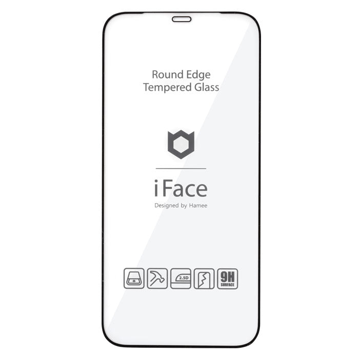 アイフェイス iFace Round Edge Tempered Glass Screen Protector ラウンドエッジ強化ガラス 画面保護シート
