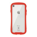 iFace Reflection 強化ガラス 透明 iphone クリアケース iphone se ケース iphone8 レッド