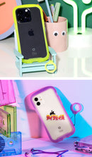 iFace Reflection Neo 強化ガラスクリアケース ネオンカラーのコーディネート