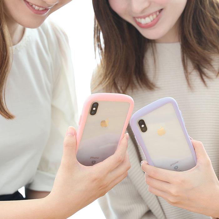 【正規通販】iFace Reflection Pastel 強化ガラス クリア iPhoneケース [iPhone XS/X/XR/8/7/SE(第2世代) ケース]【保証付き】【パステル 透明 インナーシート カスタマイズ かわいい】｜スマホケース・スマホカバー・iPhoneケース通販のHamee